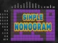 Hra Jednoduchý Nonogram Hra Jednoduchý Nonogram