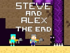 Hra Steve a Alex Konec