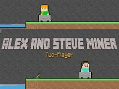 Hra Alex a Steve: Dvouhráčský horník