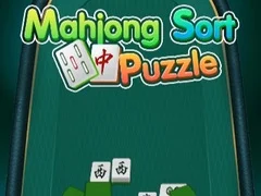 Hra Třídící Hádanka Mahjong