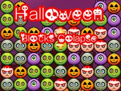 Hra Halloweenový kolaps bloků Hra Halloweenový kolaps bloků