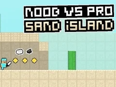 Hra Noob vs Pro: Písečný Ostrov