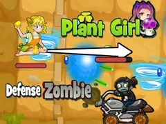 Hra Obrana Dívky Rostliny proti Zombie Hra Obrana Dívky Rostliny proti Zombie