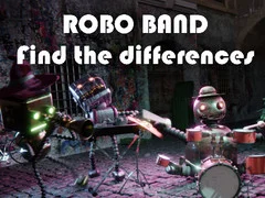 Hra Robot Banda - Najdi rozdíly