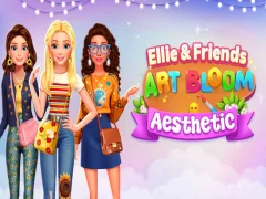 Hra Ellie a přátelé estetika kvetení umění