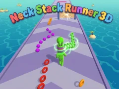 Hra Neck Stack Runner 3D