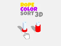 Hra Třídění podle barvy lana 3D Hra Třídění podle barvy lana 3D