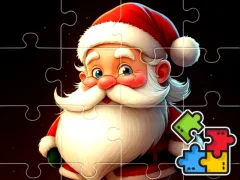 Hra Vánoční puzzle se Santou