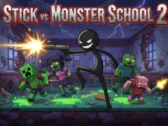 Hra Stickman vs Monster High 2