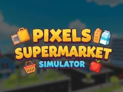 Hra Pixel Supermarket: Simulátor