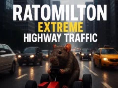 Hra Rat Milton: Extrémní pohyb na dálnici
