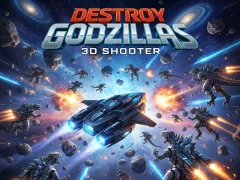 Hra Godzilla Destroyers: 3D střílečka