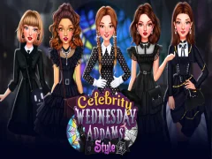 Hra Celebrity ve stylu wenses Addams