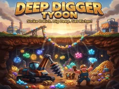 Hra Deep Excavator Tycoon