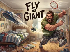 Hra Fly versus Giant
