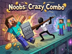 Hra Noobs: Crazy Combo
