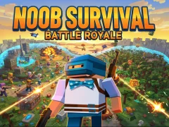 Hra Noob Survival: Battle Royale