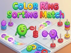 Hra Color Ring Sorting Match