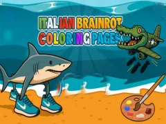 Hra Italská omalovánky Brainrot