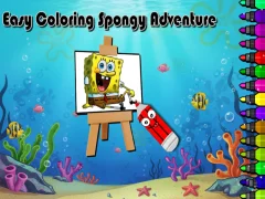 Hra Spongebob snadné omalovánky