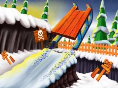 Hra Snow Racer 3D nostalgie