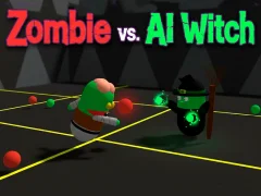Hra Zombie vs AI Witch