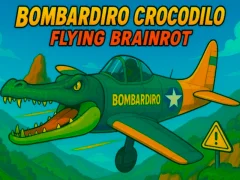 Hra Létající bombardor krokodýl