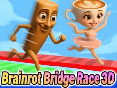Hra Italian Brainrot: Bridge Race 3D