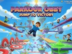 Hra Parkour Obby: Skok k vítězství