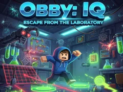 Hra Obby: IQ Lab Escape