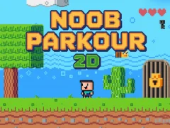 Hra Noob: Parkour 2D