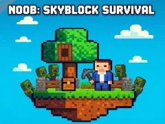 Hra Noob: Skyblock Survival