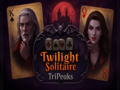Hra Soumraku solitaire: tři vrcholy