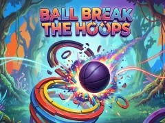 Hra Ball Break The Hoops