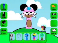 Hra Sprinks: Vytvořte postavu