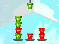 Hra Třídit kbelíky