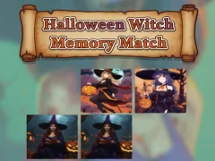 Hra Halloween čarodějnice: paměťová shoda Hra Halloween čarodějnice: paměťová shoda