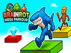 Hra Italský Brainrot: Mega Parkour