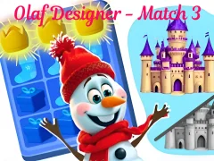 Hra Olaf designer — Match 3