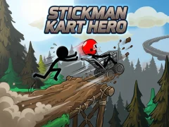 Hra Stickman Kart Hero