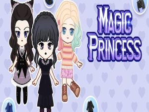Hra Magic Princess: Oblékáme panenku