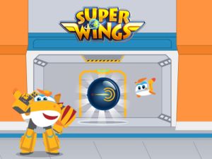 Hra Super Wings: Color Switch