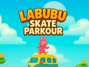 Hra Labubu Skate Parkur