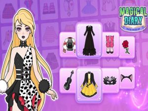 Hra Magic Diary: Papírový dresink