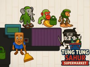 Hra Supermarket Tung Tung Sahur