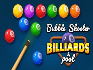 Hra Bubble střelce: kulečník a bazén
