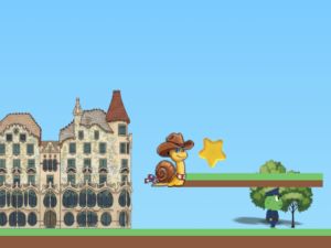 Hra Brave Sniely Adventures v Evropě