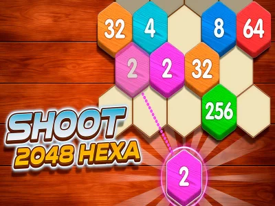 Hra Střílejte 2048 Hexa