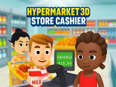 Hra Hypermarket 3D: Pokladna obchodu