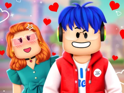 Hra Oblečte se pro páry ve stylu Roblox